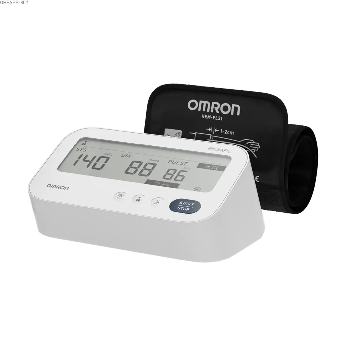 OMRON M3 Comfort AFib HEM-7196-FLE con manguito Intelli Wrap