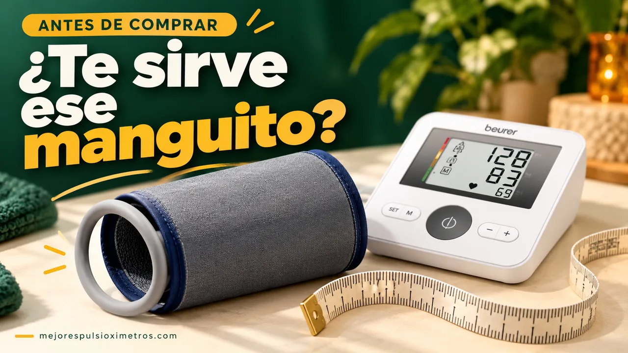 Qué manguito de tensiómetro elegir: talla, modelo y compatibilidad