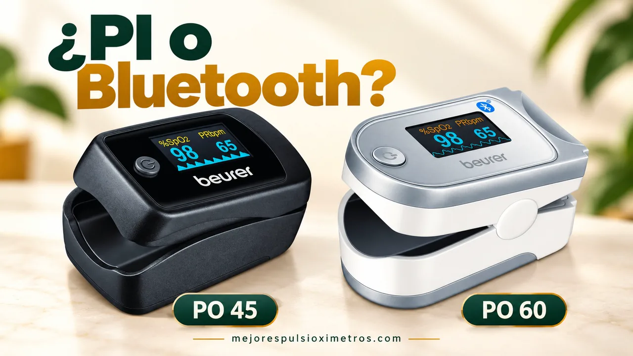 Cómo elegir un pulsioxímetro de dedo: PI, pantalla y Bluetooth
