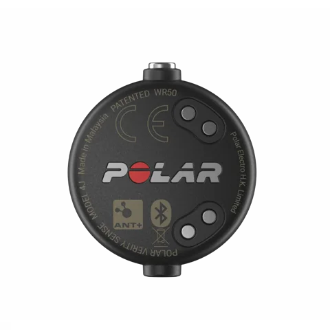 Polar Verity Sense, vista del sensor sin brazalete